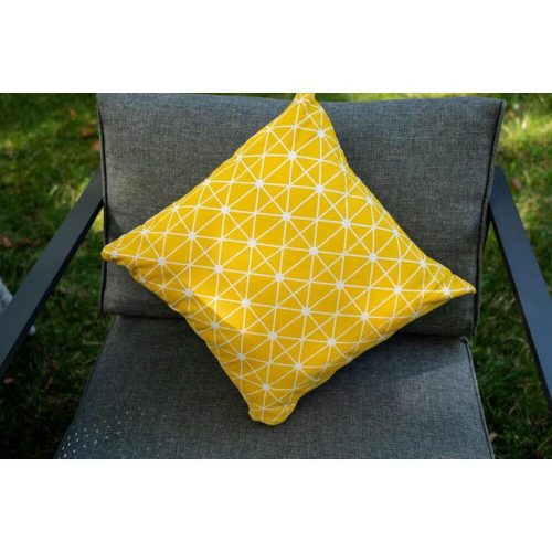 Párna sárga színű 40*40 cm-es