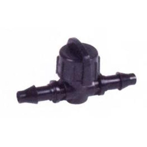 Elzárószelep 6/4mm-es csőhöz tömlővéges csatlakozással