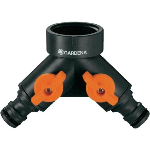 Gardena 2-utas vízelosztó, 1/2" és 3/4"-os vízcsapra