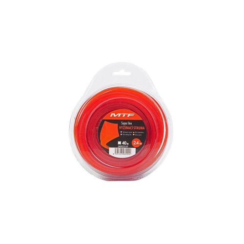 Fűnyíró damil MTF 2,4mm/40m - négyzet alaku