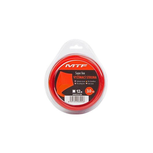 Fűnyíró damil MTF 3,0mm/12m - négyzet alaku
