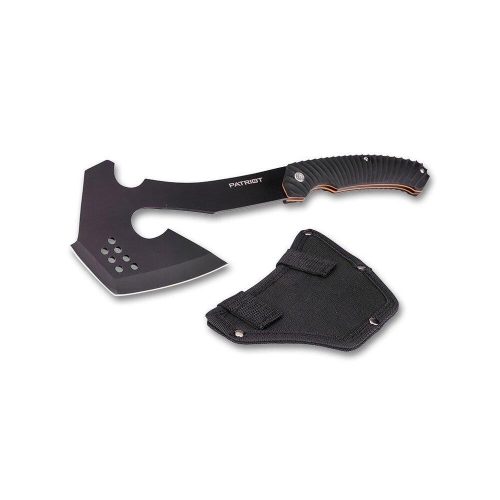 Kemping fejsze ergonomikus markolattal és élvédő tokkal, 35 cm