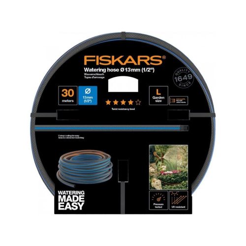 Fiskars Locsolótömlő, 13 mm (1/2"), 30 m Q4