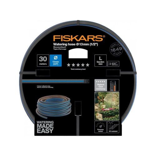 Fiskars Locsolótömlő, 13 mm (1/2"), 30 m Q5