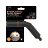 Fiskars Comfort locsolópisztoly, állítható locsolófej + 3 funkciós öntözőfej