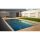 Inox rozsdamentes acél medence 6,00 x 3,00 x 1,4 méter