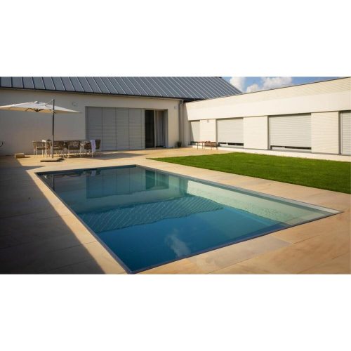 Inox rozsdamentes acél medence 6,00 x 3,00 x 1,4 méter