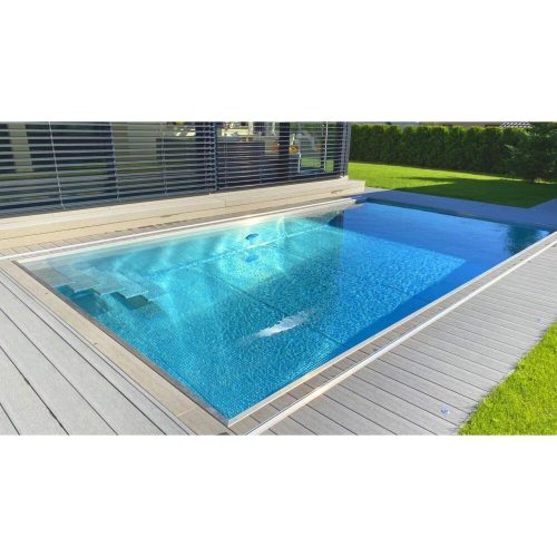 Inox rozsdamentes acél medence 7,00 x 3,00 x 1,4 méter