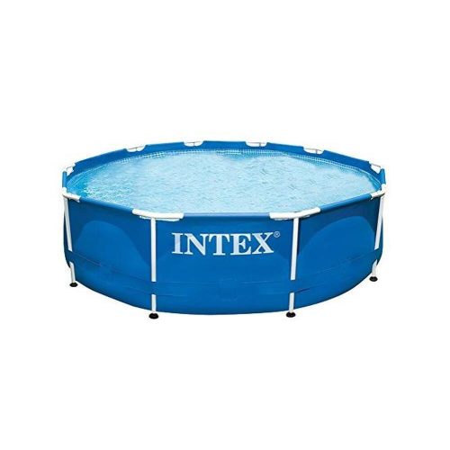 INTEX Frame Rondo családi medence, O 305 x 76 cm, papírszűrős vízforgatóval