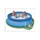 INTEX Easy Set GS családi medence, O 396 x 84 cm, papírszűrős vízforgatóval