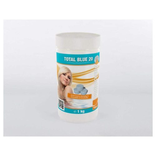 Aquacorrect total blue 20 multi tabletta 1 kg-os kiszerelésben
