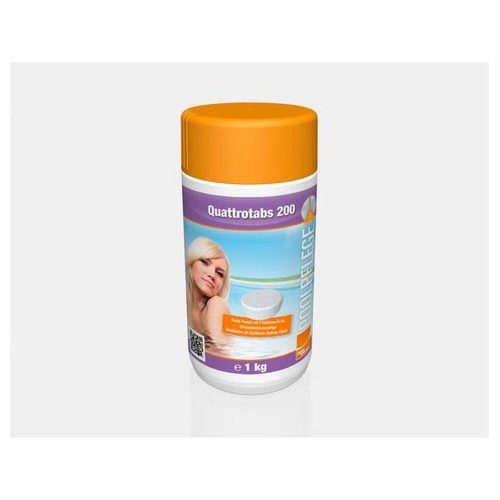 Quattrotabs multifunkciós tabletta, 200 g, organikus, 1 kg-os kiszerelés