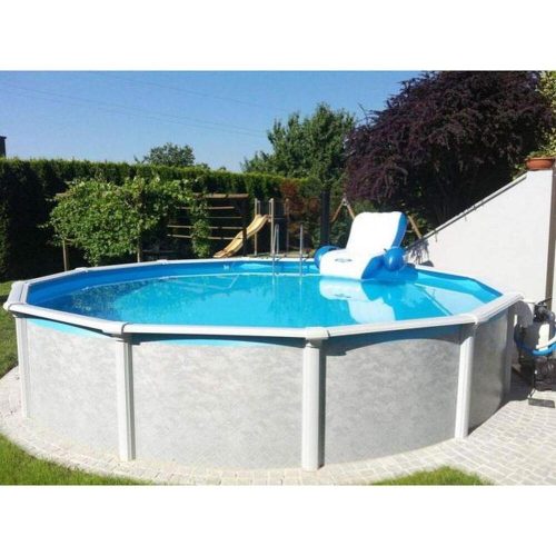 Fémvázas medence szett Grande O 640 x 135 cm-es