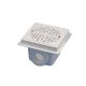 Fenékürítő betonos 200 x 200mm D75 ragasztós csatlakozóval