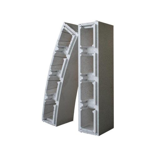 Porocell Eco RoundBlock EPS30 1,000 x 250 x 250mm