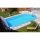 Fémvázas medence szett Styriapool, 625 x 360 x 150 cm, acélfal 0,8 mm, fólia 0,8 mm homokszínű
