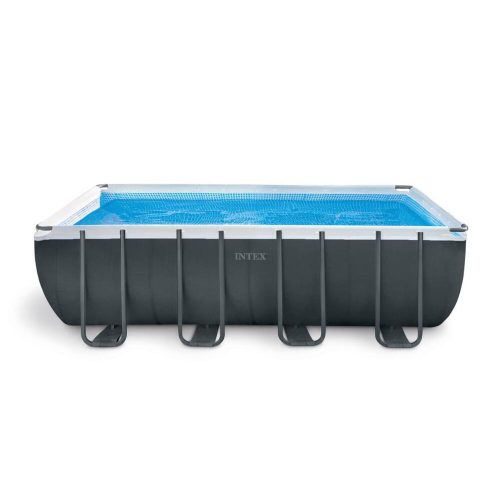 INTEX Ultra Quadra XTR GS medenceszett, 549 x 274 x 132 cm, Krystal Clear SF90220RC-1 homokszurovel