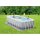 INTEX Frame Prism Quadra medence szett, 400 x 200 x 122 cm, papírszűrős vízforgató