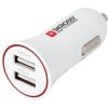 SKROSS USB töltő, autós, szivargyújtó (2x USB-A, 1A/2,4A)