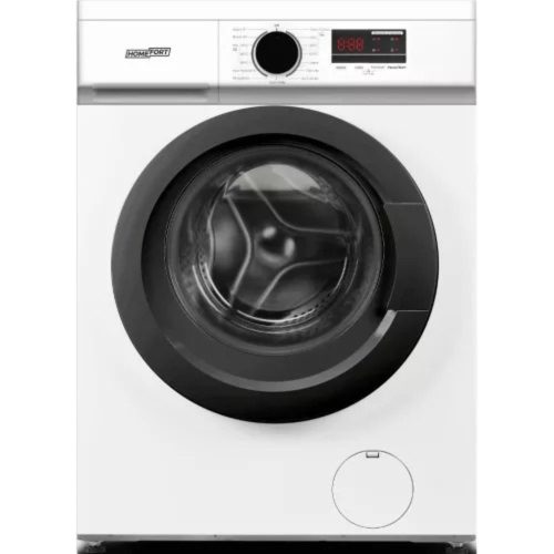 HOMEFORT HME17121UW Elöltöltős mosógép D energiaosztály,  7 kg,  Keskeny mélység,  1200 fordulat/perc,  Centrifugálási zajszint: 80 dB ,  Inverter motor nélkül,  Gőzfunkció nélkül