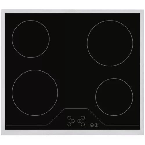 HOMEFORT HFBK64T2B Beépíthető Kerámia főzőlap Fém keretes,  6000 W,  Érintőszenzoros,  Gyerekzár,  Booster funkció