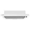 HOMEFORT HPK611W Beépíthető Kihúzható páraelszívó LED világítás 1 motor,  408 m3/h,  54-66 dB zajszint,  60 cm széles,  B Energiaosztály
