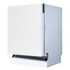 HOMEFORT HMGB0661B Beépíthető mosogatógép,  bútorlap nélkül,  14 teríték,  11 L fogyasztás,  6 program,   47 dB zajszint,  D energiaosztály,  Felső evőeszköztartó ,  60 cm,  Digit. kijelző nélkül,  Automata ajtónyitással