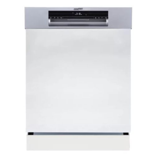 HOMEFORT HMGF0661DS Beépíthető mosogatógép,  bútorlap nélkül,  14 teríték,  10.5 L fogyasztás,  7 program,   47 dB zajszint,  D energiaosztály,  Felső evőeszköztartó,  60 cm,   Digit. kijelző,  Automata ajtónyitással