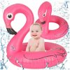 Flamingó felfújható kerék 90cm