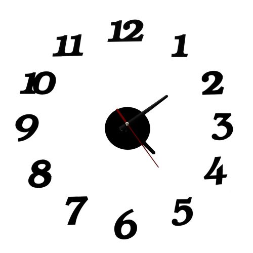 Faliora fekete 12 óra