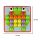 Oktatási gomb mozaik puzzle 57el.