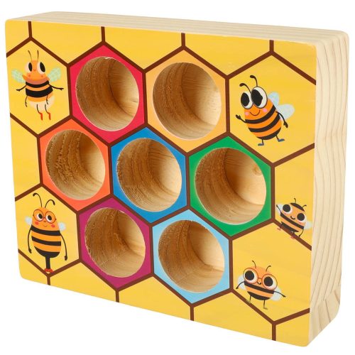 Montessori méhek méhsejtes oktatási játék