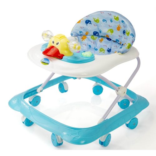 Baby walker kacsa lovas kék