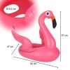 Felfújható gyermek pontonkerék flamingó