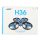 JJRC H36 mini 2.4GHz 4CH 6 tengelyes RC drone fekete