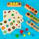 Montessori fahengeres súlyok színes