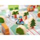 Oktatási fa város puzzle blokkok 120el.