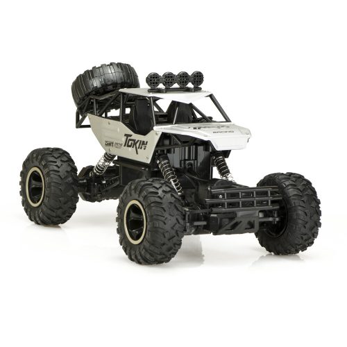 RC autó Rock Crawler 1:12 4WD METAL ezüst RC car Rock Crawler 1:12 4WD ezüst