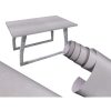 Fóliatekercs metálfényű csiszolt szürke1.52x30m