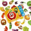 Gyümölcs/zöldség konzervdoboz puzzle 25 puzzle