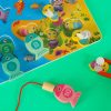 Montessori méh mágneses fa horgász játék