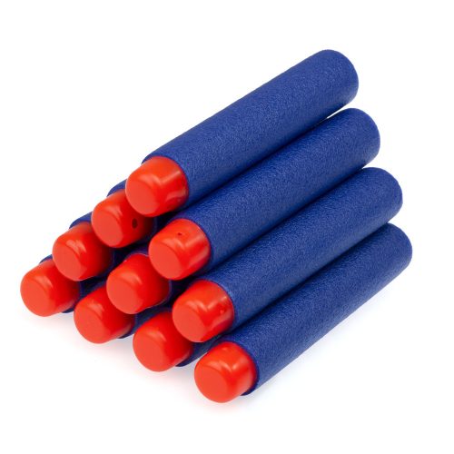 Habszivacs lövedékek pisztolyvetőkhöz, 10 darab, 7,2 cm