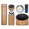 Thermos bögre smart LED 500ml arany