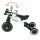 Trike Fix Mini terepjáró tricikli 3in1 pedálokkal, fehér színben