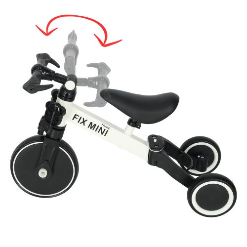 Trike Fix Mini terepjáró tricikli 3in1 pedálokkal, fehér színben