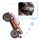 RC car Q901 kefe nélküli 1:16 2.4G 4CH 52km/h piros