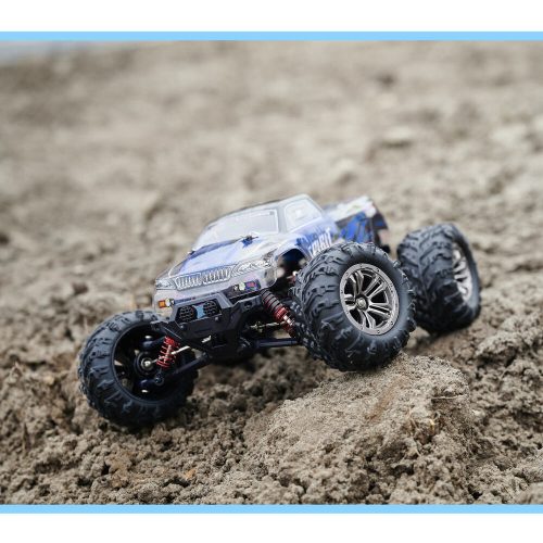 RC autó Q901 kefe nélküli 1:16 2.4G 4CH 52km/h kék