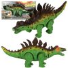 Távirányítós dinoszaurusz RC Stegosaurus sétál világít fel ordít