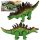 Távirányítós dinoszaurusz RC Stegosaurus sétál világít fel ordít