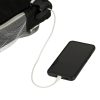 Utazási hátizsák repülőgépre vízálló USB kábel 45x16x28cm fekete